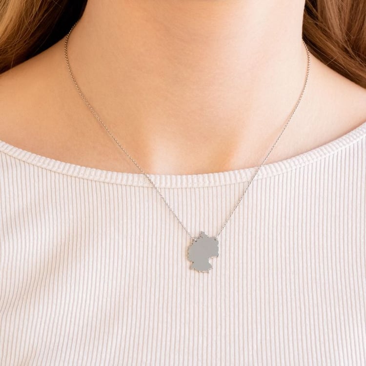 Strieborný náhrdelník Nemecko 106518