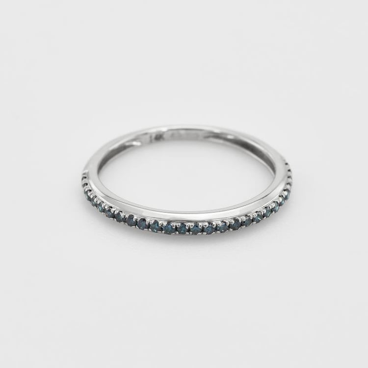 Zlatý eternity prsteň s diamantmi 32121