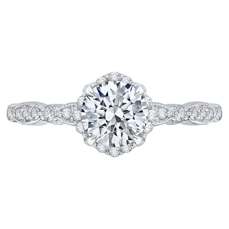 Diamantový zásnubný prsteň zo zlata