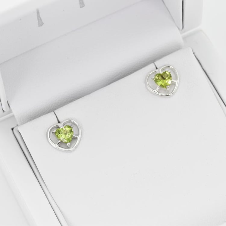 Olivínové náušnice 15545