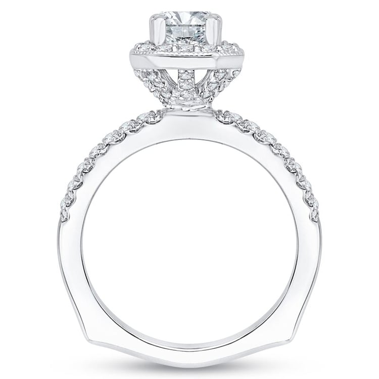 Diamantový zásnubný prsteň zo zlata 46483