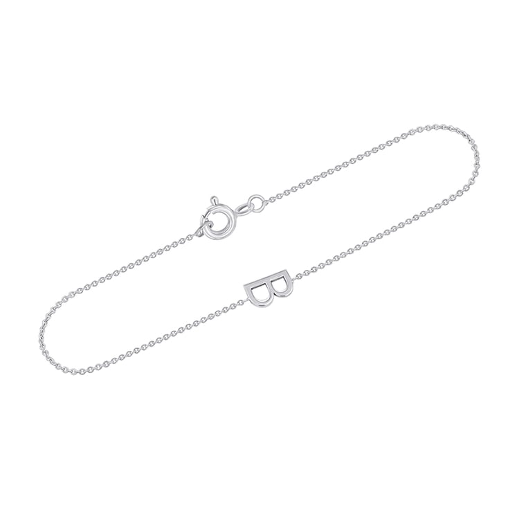 Náramok z bieleho zlata 89069