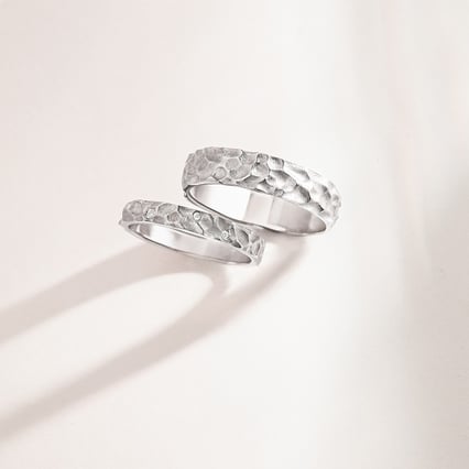 Svadobné obrúčky s atypickým povrchom Marry