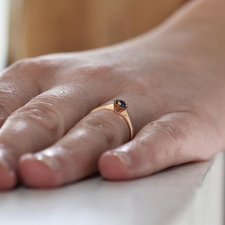 Prsteň s diamantom 28858