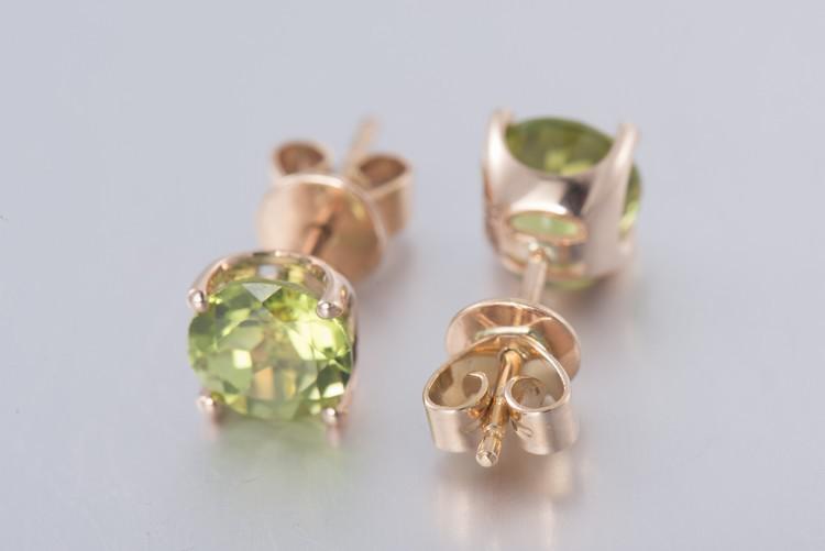 Náušnice zo zlata 6520