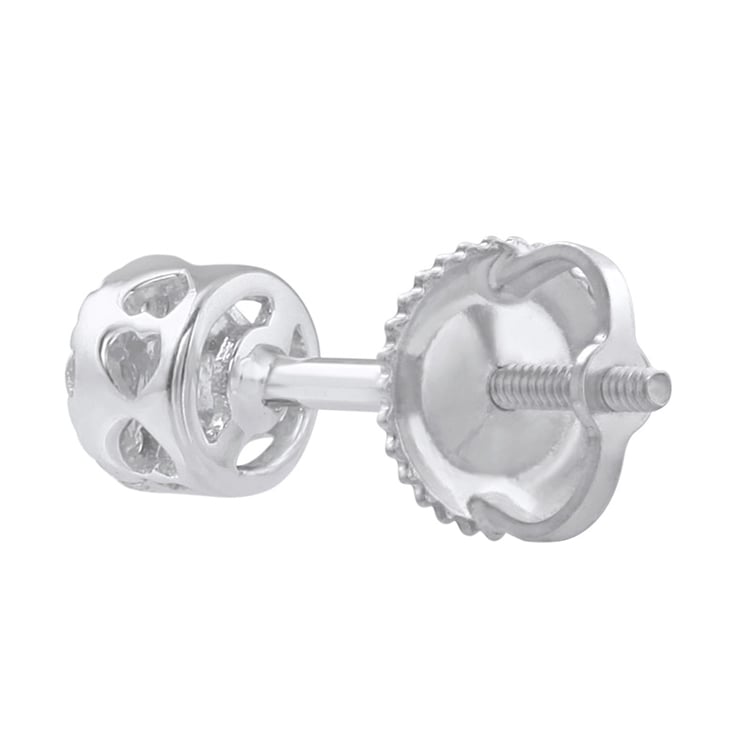 Diamantové náušnice zo zlata 19337