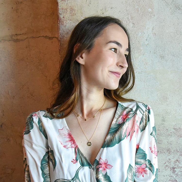 Set strieborného prívesku a náhrdelníka s kvapkami a dúhou A Cup Of Style 82062