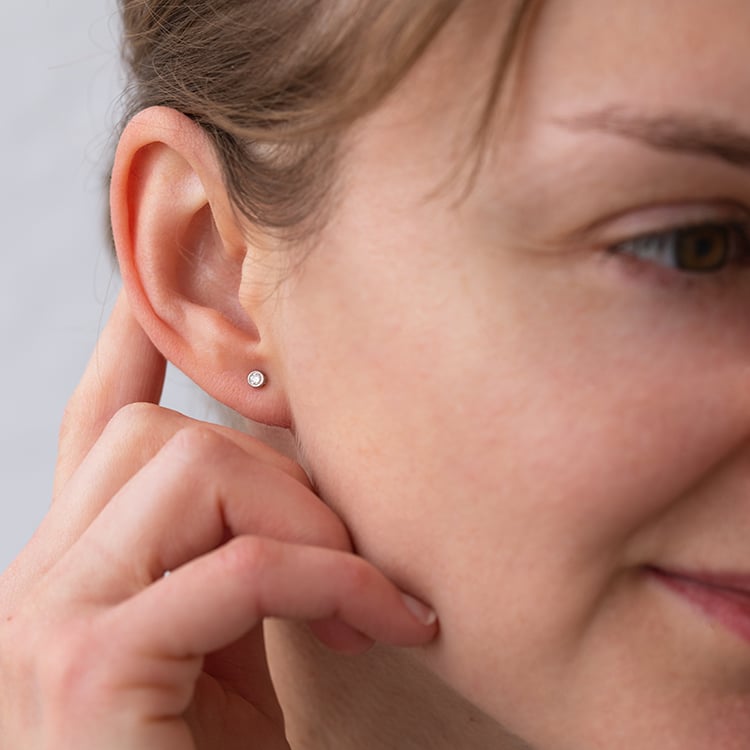 Náušnice 2v1 s diamantmi Marisa 120753