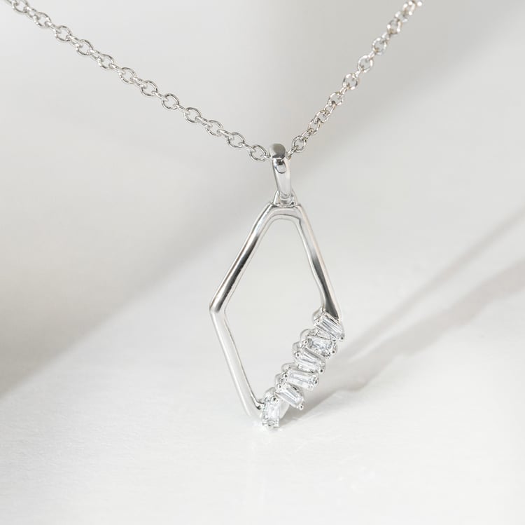 Zlatý prívesok s lab-grown diamantom 164871