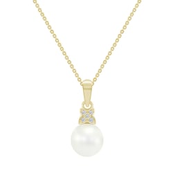 Perlový prívesok s diamantmi Laceen