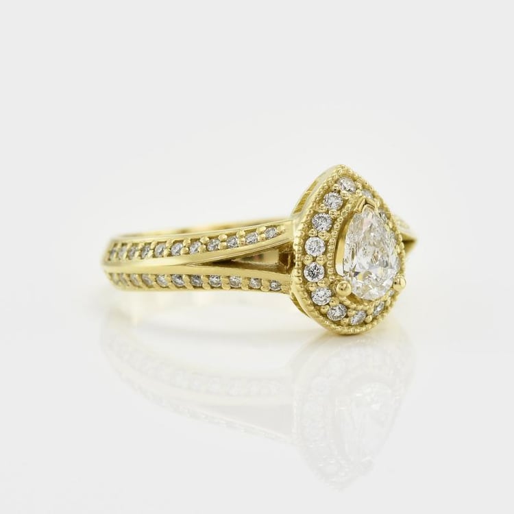 Zásnubný diamantový prsteň 19837