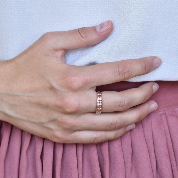 Strieborný prsteň 20777