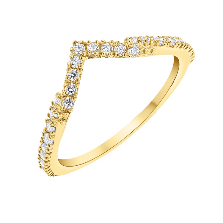 Vykrojený eternity prsteň s diamantmi Cathal 141804