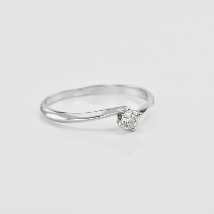 Diamantový zlatý prsteň 64661