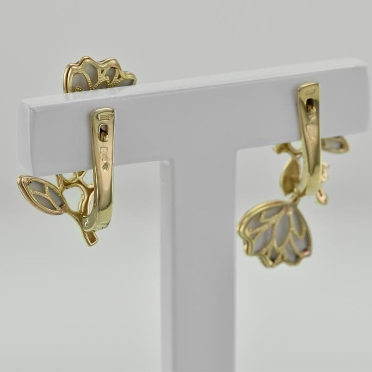 Náušnice zo zlata 43368