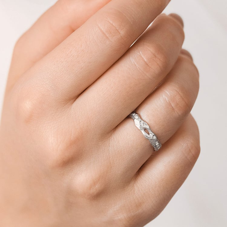 Zlaté svadobné obrúčky Rock 155641