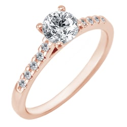 Zásnubný prsteň s diamantmi Tate