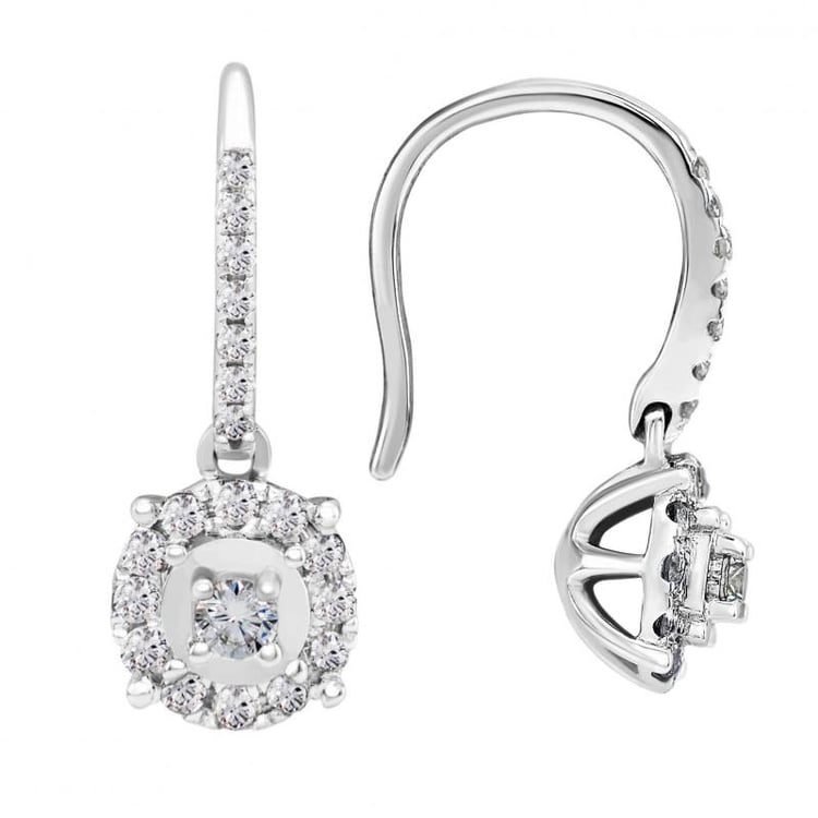 Zlaté náušnice Chariot 26733