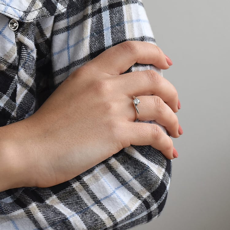 Set prsteňov s možnosťou výberu diamantu Elleanor 131664