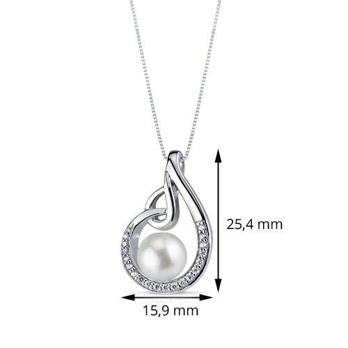 Strieborny nahrdelnik 11225