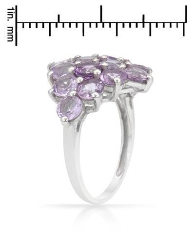 Strieborný ametystový prsteň 54649