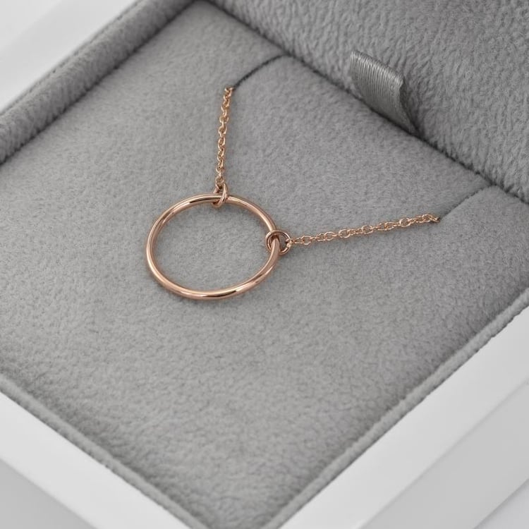 Strieborný minimalistický náramok Karma 103031