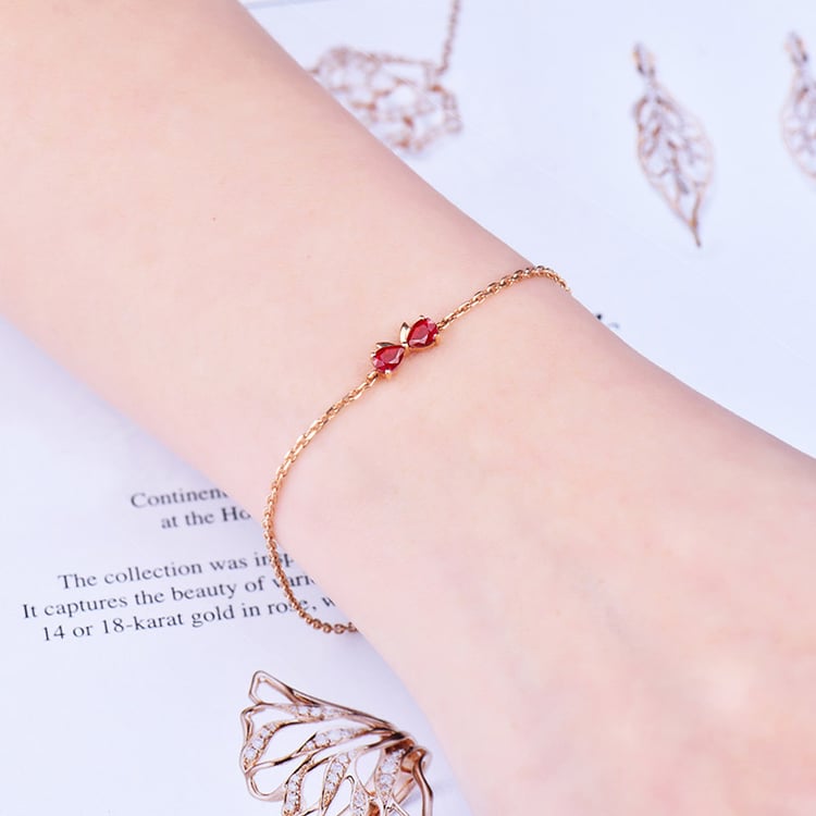 Rubínový náramok 18797