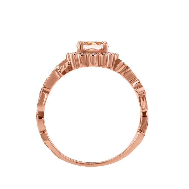 Romantický zlatý prsteň 33728