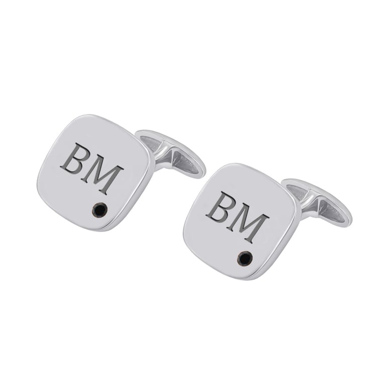 Manžetové gombíky s diamantmi zo zlata