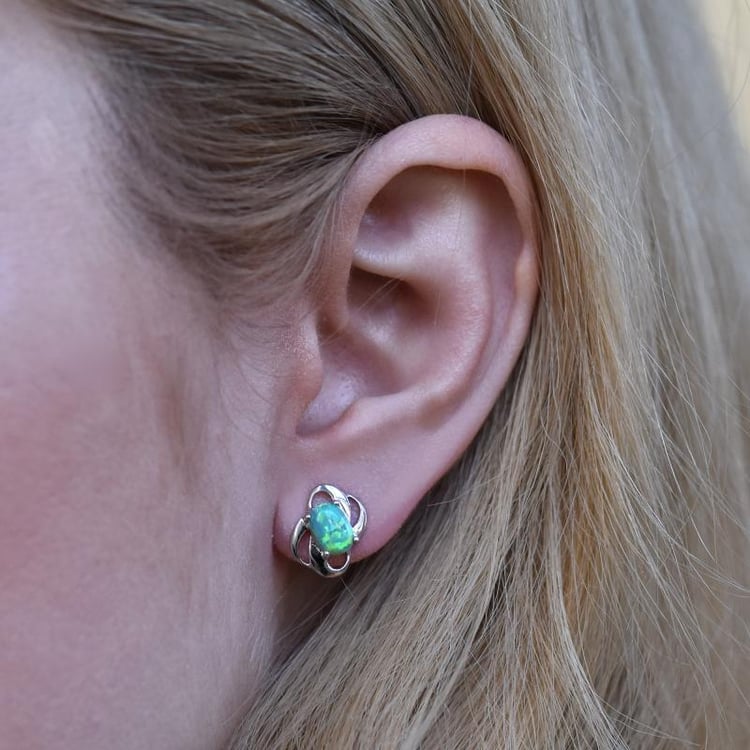 Opálové náušnice 28288