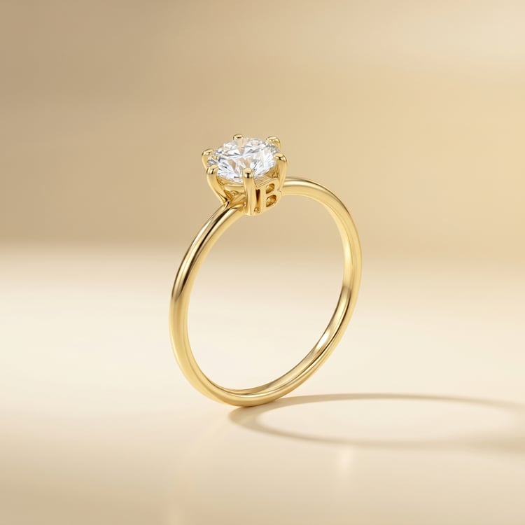 Zásnubný prsteň s výberom písmen a diamantmi Birdie 166809