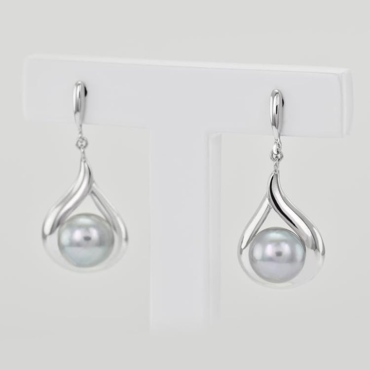 Náušnice s perlami 22769