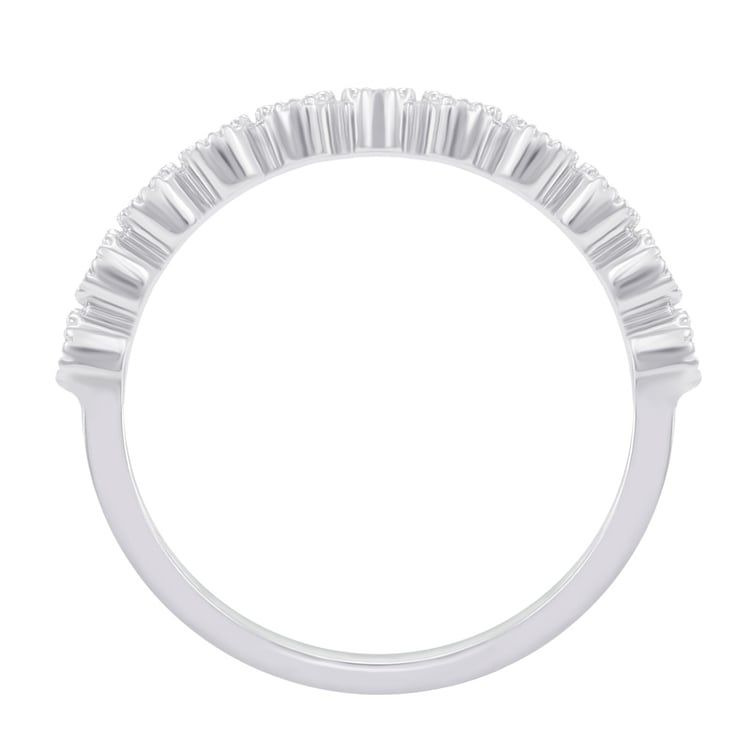 Zlatý eternity prsteň s diamantmi a rubínmi Lavernia 43725