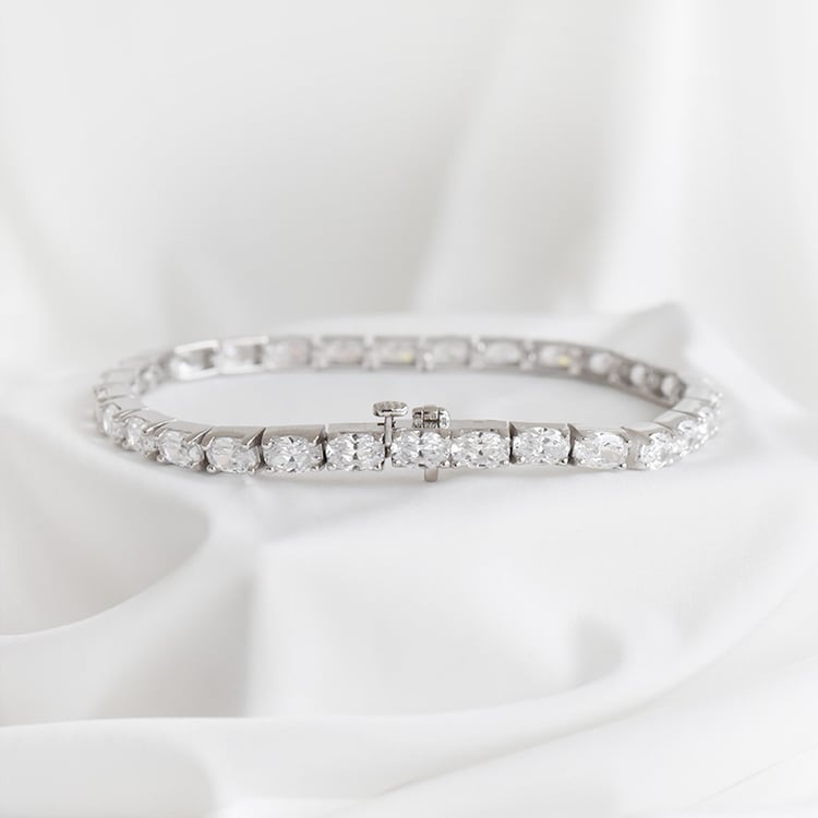 Náramok so zirkónmi 90694