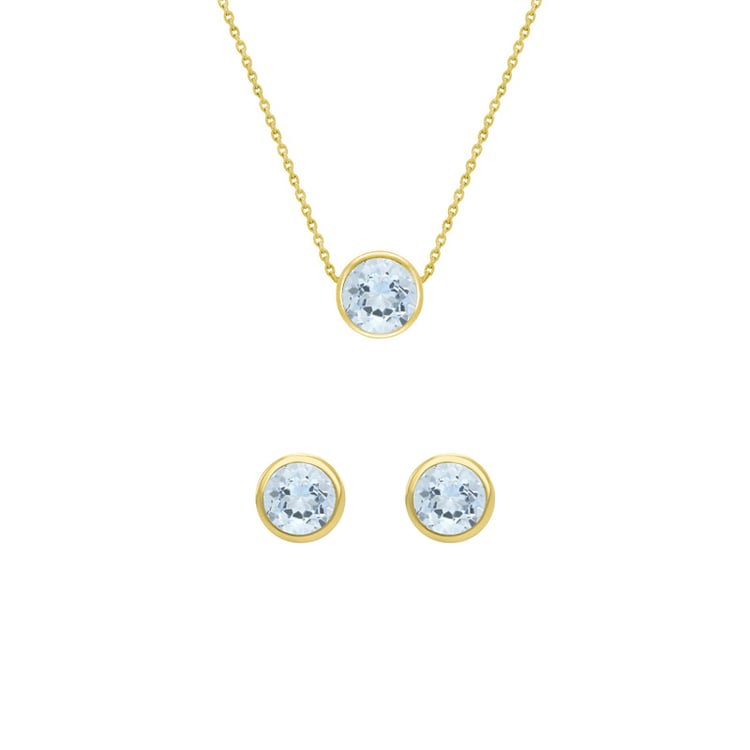 Šperky s akvamarínmi 40820