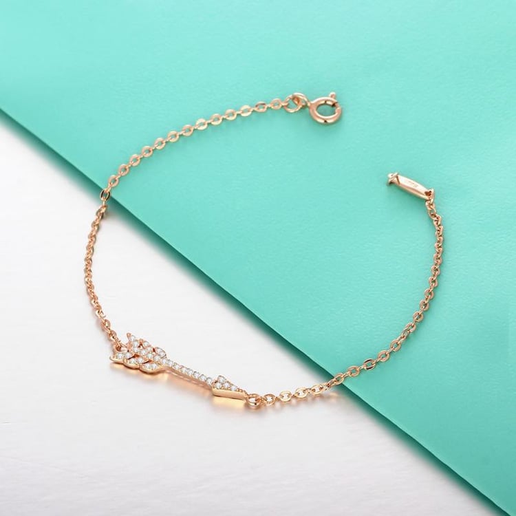 Náramok zo striebra Celossia 7457