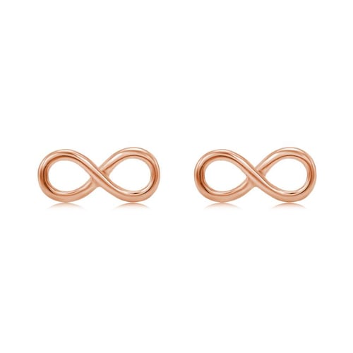 Náušnice s motívom nekonečna Infinity