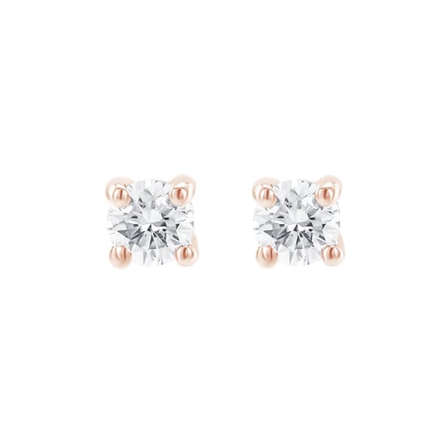 Napichovacie náušnice s 0.12ct diamantmi Aquene