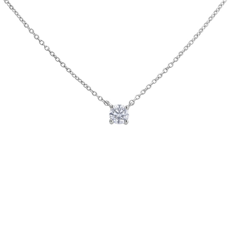 Zlatý náhrdelník s 0.30ct IGI certifikovaným lab-grown diamantom Freya