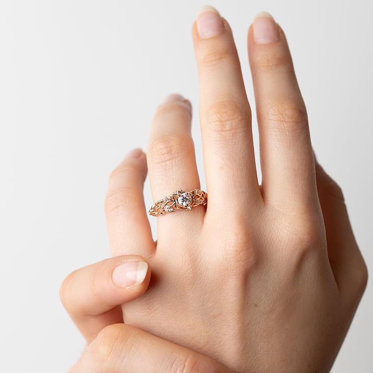 Zásnubný prsteň s 0.36ct IGI certifikovaným lab-grown diamantom Chantal 147951