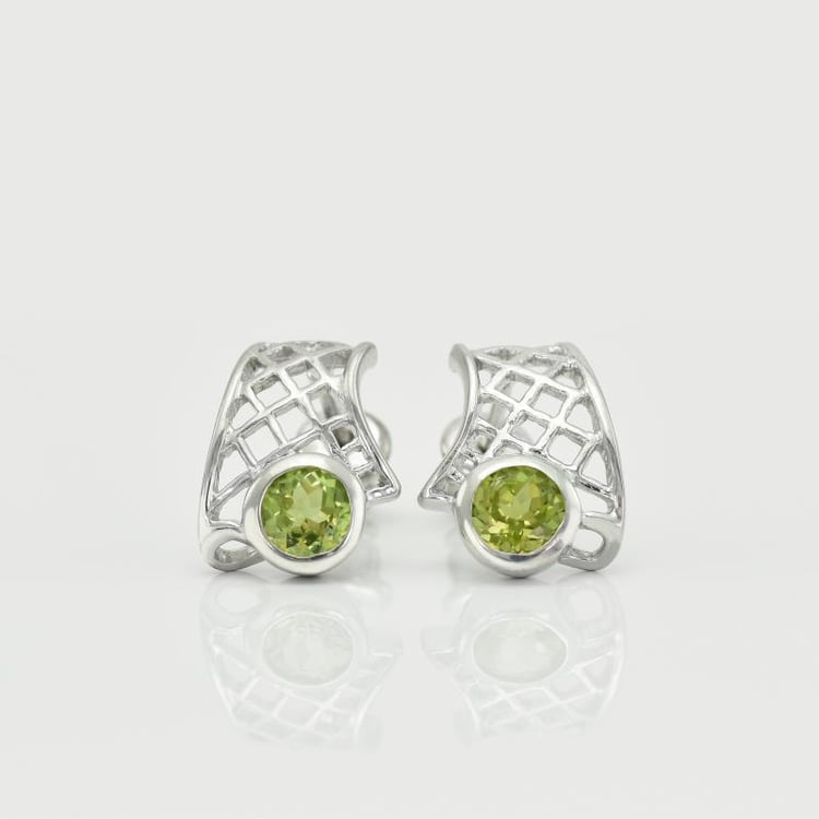 Olivínové náušnice 15396