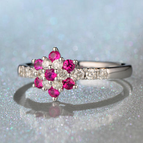 Zásnubný diamantový prsteň 6141