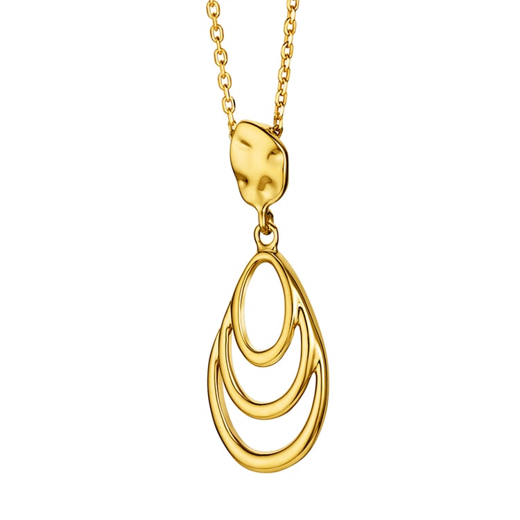 Pozlatený prívesok zo striebra