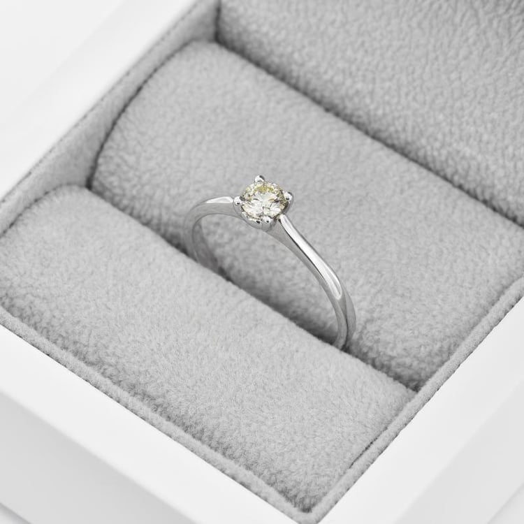 Platinový prsteň 24262