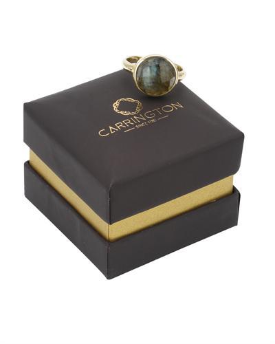 Kráľovský Carrington prsteň s labradoritom z kolekcie Elena 941