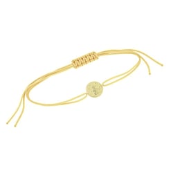 Strieborný povrázkový náramok Malý princ s ružou a gravírom