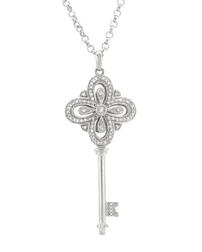 Diamantový náhrdelník kľúč