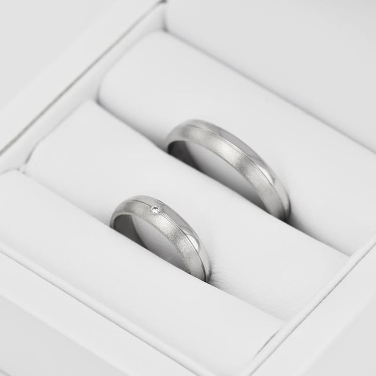 Platinové obrúčky 18301