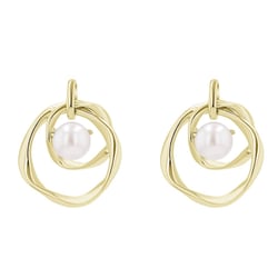 Perlové náušnice zo striebra Thalia