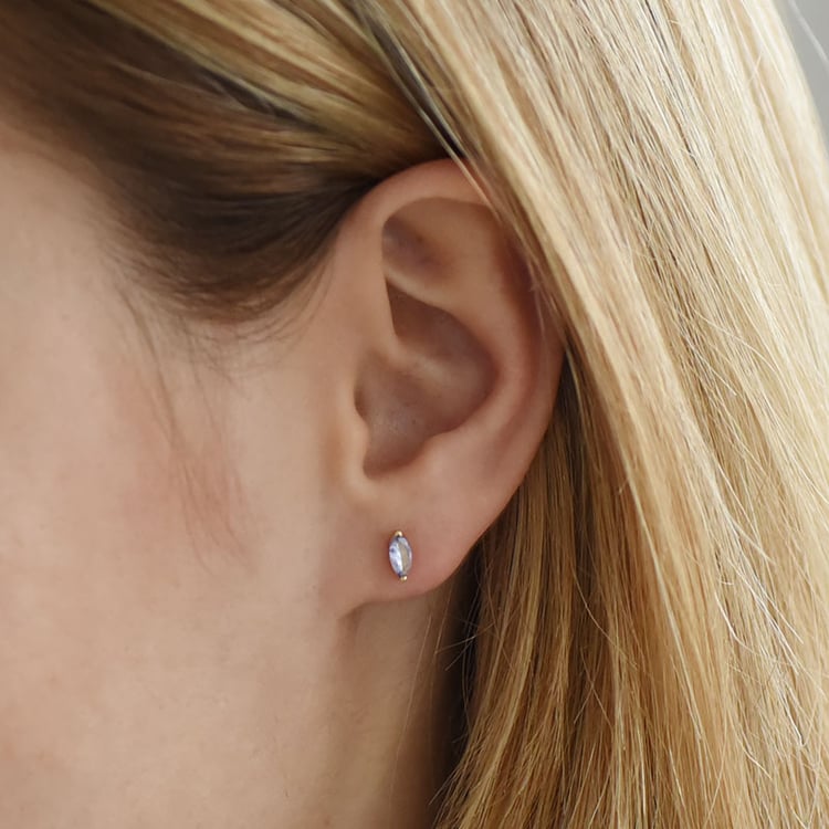 Tanzanitové náušnice 92317